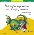 El dragn, la princesa, San Jorge y la rosa.