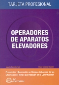 Operadores de aparatos elevadores. Tarjeta profesional. (cofemetal)