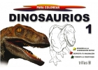 Dinosaurios 1 para colorear. Gigantes para colorear
