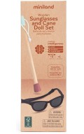 Gafas y bast�n para mu�ecos/as