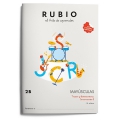 Rubio. El arte de aprender. Maysculas 2B Trazos y lectoescritura. Consonantes II +4aos