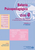 Paquete de 10 cuadernillos y usos correccin de la batera psicopedaggica EOS-4.