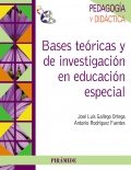 Bases tericas y de investigacin en educacin especial.