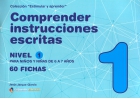 Coleccin estimular y aprender. Comprender instrucciones escritas. Nivel 1. Para nios y nias de 6 a 7 aos.