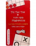 Tic Tac Toe + 4 en raya Magnéticos. Ideal para viajar