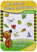 Mi primer juego educativo. Caja 50 tarjetas. Plantas y animales