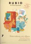 Rubio. El arte de aprender. Matemticas con baco 7. Nmeros del 10000 al 99999. Restas con equivalencias