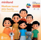 Familia de piel intermedia