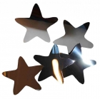 10 Espejos de plstico con forma de estrella para manualidades y experimentos