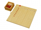 Tablero de madera para multiplicacin Montessori