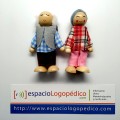 Abuelo mu�ecos articulados