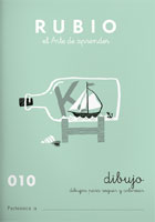 Rubio. El arte de aprender. Dibujo 010. Dibujos para seguir y colorear