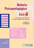 Paquete de 10 cuadernillos y usos correccin de la batera psicopedaggica EOS-6.