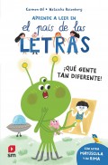 Aprende a leer en el pa�s de las letras. �Qu� gente tan diferente! Con letra may�scula y en rima