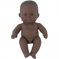 Muñeco bebé africano (21 cm)