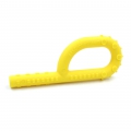 Mordedor Grabber tubo P suave con texturas (amarillo)