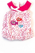 Pijama calor puntos rosa (32 cm)