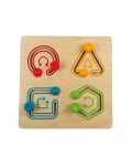 Juego de deslizar formas geomtricas