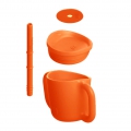 Vaso alimentacin infantil Itsy (naranja)