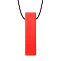 Colgante brick stick suave liso (rojo)