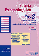 Paquete de 10 cuadernillos y usos correccin de la batera psicopedaggica EOS-8.