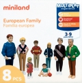 Figuras de familia europea (8 figuras)