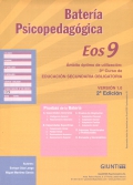 Paquete de 10 cuadernillos y usos correccin de la batera psicopedaggica EOS-9.