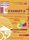 EVAMAT - 0. Evaluaci�n de la Competencia Matem�tica. (1 cuadernillo y correcci�n)
