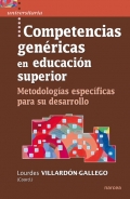 Competencias gen�ricas en educaci�n superior. Metodolog�as espec�ficas para su desarrollo