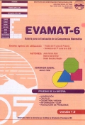 EVAMAT - 6. Evaluaci�n de la Competencia Matem�tica. (1 cuadernillo y correcci�n)