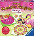 Diseos de Mandala. Flamingo y amigos