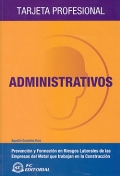 Administrativos. Tarjeta profesional.