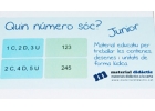 Qu nmero soy? Junior. Material educativo para trabajar las centenas, decenas y unidades de forma ldica