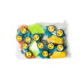 Conjunto de camiones y excavadoras de plstico