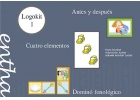 Logokit 1. Antes y despu�s. Cuatro elementos. Domin� fonol�gico.